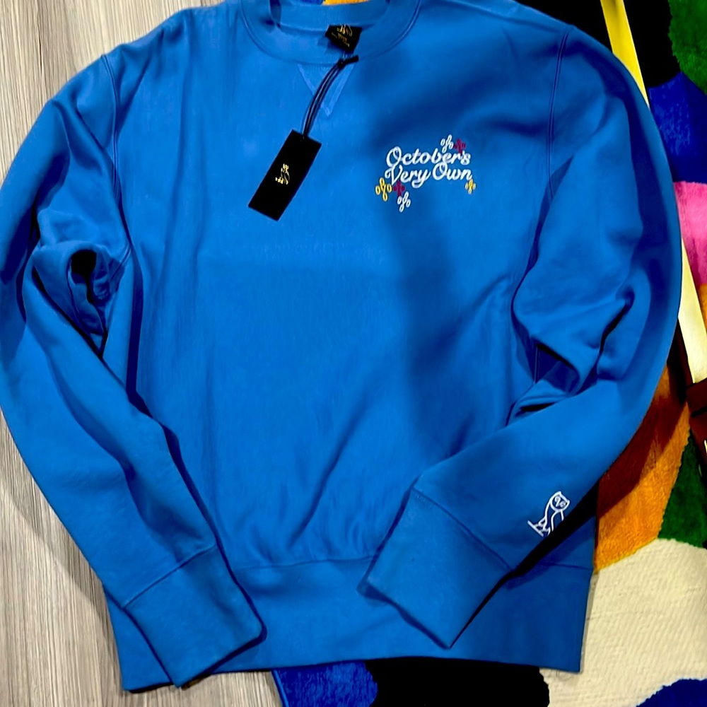 Ovo blue sweater 100% authentic